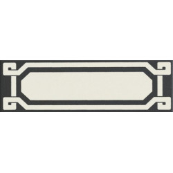 6X20 LIST BLACK DOVER (OELDB1) 6X20 Керамогранит