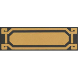 6X20 LIST BLACK LEEDS (OELDB2) 6X20 Керамогранит