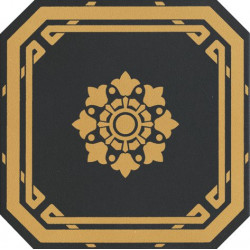 OTTAGONO 20X20 BLACK LEEDS (OEODB2) 20X20 Керамогранит