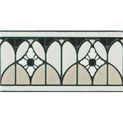 10X20 BORDURA FENICE GREY CR. (FENI100) 10X20 Керамическая плитка