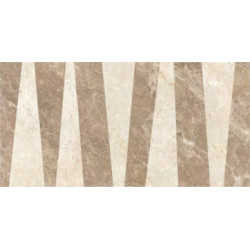 Cream Inlay  Biscuit Rett/ 32.1x64.2 (729660)