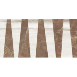 PRECIOUS INLAY PEARL/CHOCOL 32,1X64,2 RE (729661) Керамическая плитка