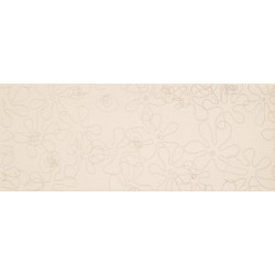 PURE COLOURS FLOWERS IVORY 20X50 (729307) Керамическая плитка