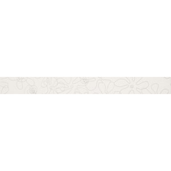 PURE COLOURS FLOWERS WHITE 5X50 LIST (729375) Керамическая плитка