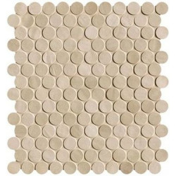 BRICKELL BEIGE ROUND MOSAICO MATT (fNWK) 29,5x32,5 Керамическая плитка