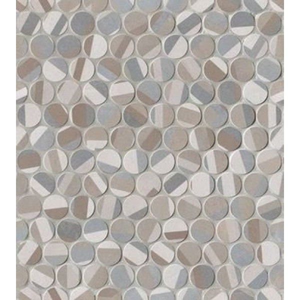 COLOR LINE DECO ROUND MOSAICO (fNL5) 29,5x32,5 Керамическая плитка