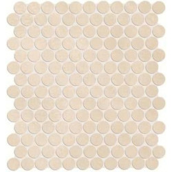 COLOR NOW BEIGE ROUND MOSAICO (fMTW) 29,5x32,5 Керамическая плитка