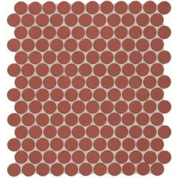 COLOR NOW MARSALA ROUND MOSAICO (fMUA) 29,5x32,5 Керамическая плитка