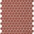 COLOR NOW MARSALA ROUND MOSAICO (fMUA) 29,5x32,5 Керамическая плитка