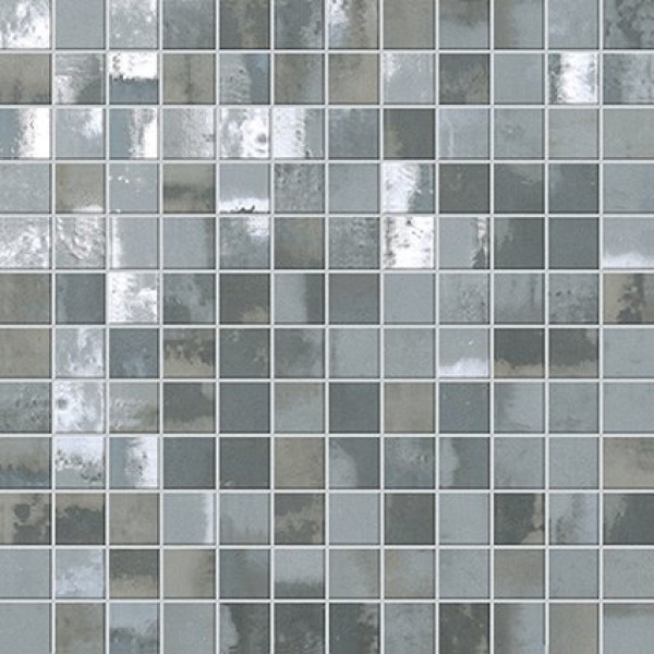 EVOQUE ACCIAIO SILVER MOSAICO (fKVE) 30,5x30,5 Керамическая плитка