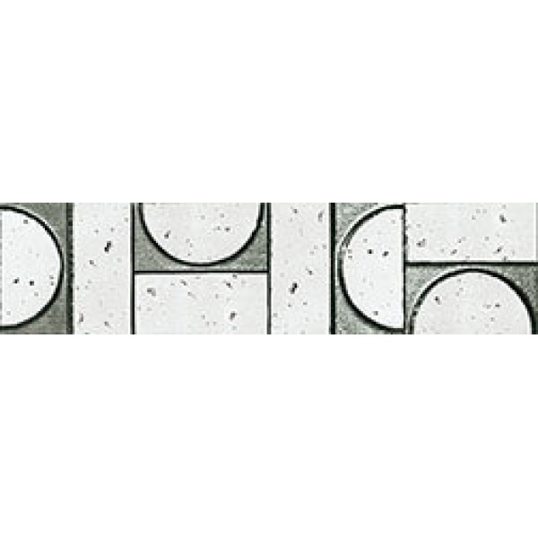 EVOQUE  SIGILLO ARGENTO LISTELLO MOSAICO (fKVP) 7,5x30,5 Керамическая плитка