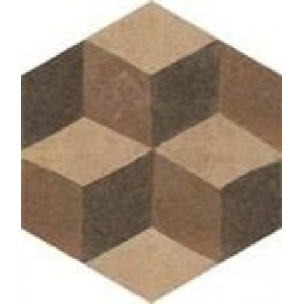 FIRENZE DECO BEIGE (fK6H) 21,6x25 Керамическая плитка