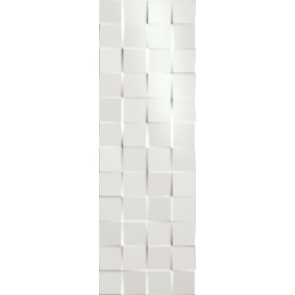 LUMINA 75 SQUARE WHITE GLOSS (fK1A) 25x75 Керамическая плитка