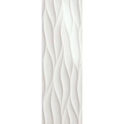 LUMINA 75 CURVE WHITE GLOSS (fK1B) 25x75 Керамическая плитка