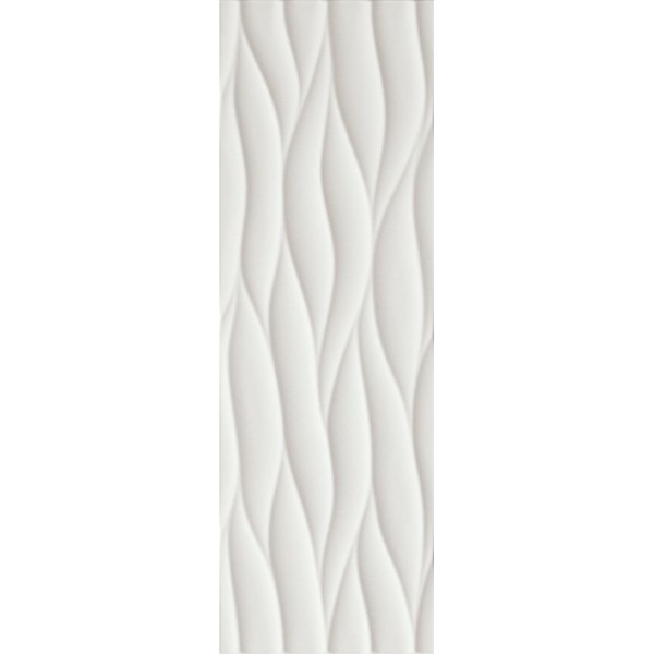 LUMINA 75 CURVE WHITE MATT (fLMR) 25x75 Керамическая плитка