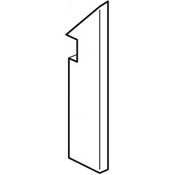 NEST MAPLE BATTISCOPA SAGOMATO SX MATT*** (fOB1) 7,5x30 Керамическая плитка