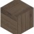 NEST BROWN CUBE MOSAICO MATT (fOBB) 37,5x43 Керамическая плитка