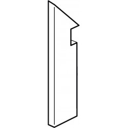 NEST NATURAL BATTISCOPA SAGOMATO DX MATT*** (fOBX) 7,5x30 Керамическая плитка