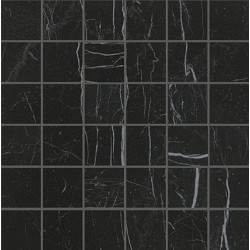 ROMA DIAMOND NERO REALE GRES MACROMOSAICO (fNGG) 30x30 Керамическая плитка