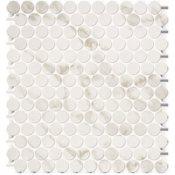 ROMA DIAMOND CALACATTA ROUND GRES MOS. (fNJB) 29,5x32,5 Керамическая плитка