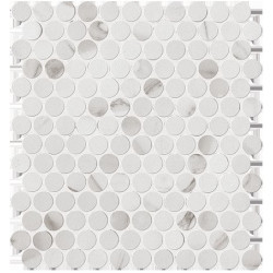 ROMA DIAMOND STATUARIO ROUND GRES MOS. (fNJE) 29,5x32,5 Керамическая плитка