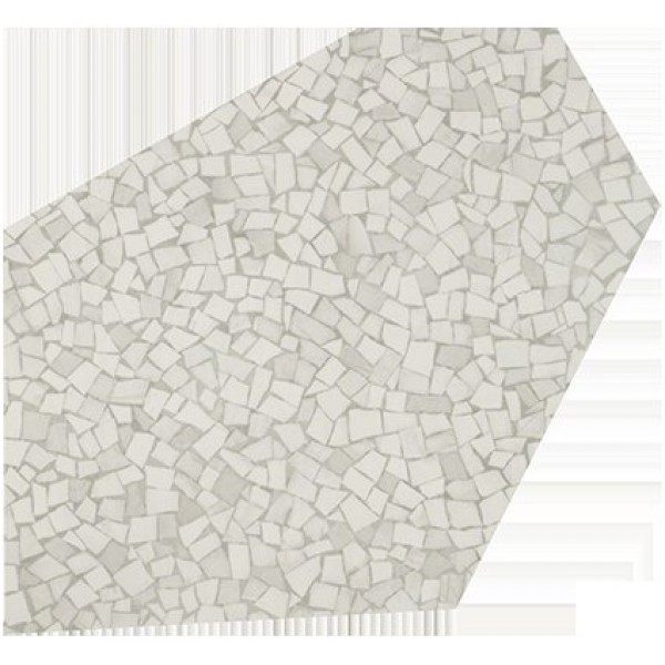 ROMA DIAMOND CALEIDO FRAM WHITE BRILL. (fNKS) 37x52 Керамическая плитка