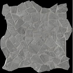 ROMA DIAMOND GRIGIO SCHEGGE MOSAICO BRILLANTE (fNZA) 30x30 Керамическая плитка