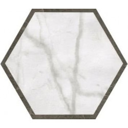ROMA DECO ESAGONO CALACATTA IMPERIALE (fLVE) 25x21,6 Керамическая плитка