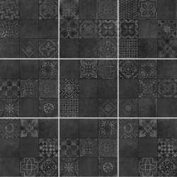 ICONE NOIR DECORE' SQ. 60X60 (IB0468D) 60x60 Керамогранит