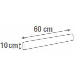 WHITE BATT.SQ. 10X60 (SA0165) 10х60 Керамогранит