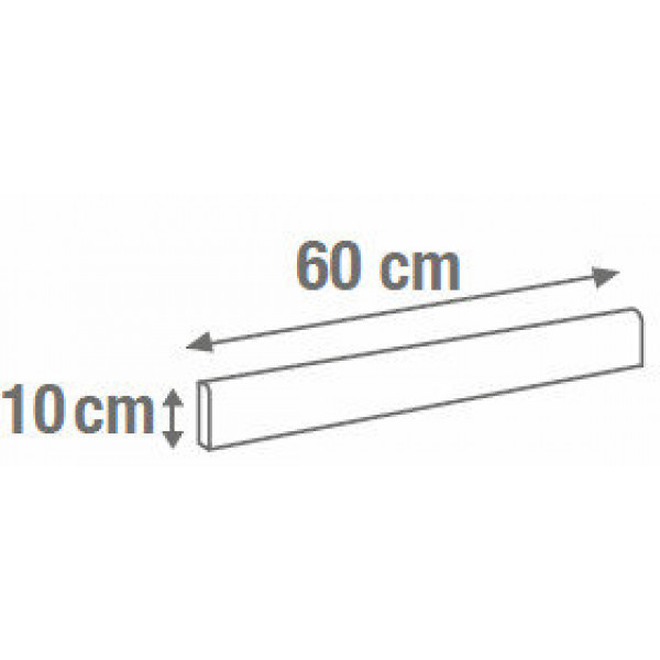 WHITE BATT.SQ.LAPP. 10X60 (SA0165L) 10х60 Керамогранит