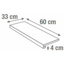 WHITE G.ONE TOR.SQ.LAP.60X33X4 (SA01G3L) 60х33 Керамогранит