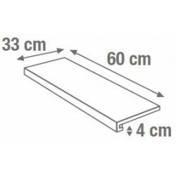 WHITE RIGATO GR.TOR.SQ.60X33X4 (SA01G3R) 60х33 Керамогранит