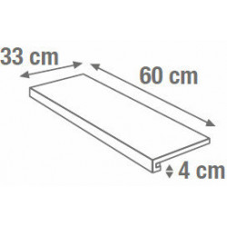 WHITE G.ONE TOR.SQ. 60X33X4 (SA01G3S) 60х33 Керамогранит