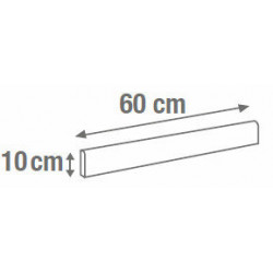 BEIGE BATT.SQ. 10X60 (SA0265) 10х60 Керамогранит