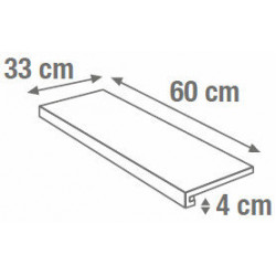 BEIGE G.ONE TOR.SQ.LAP.60X33X4 (SA02G3L) 60х33 Керамогранит
