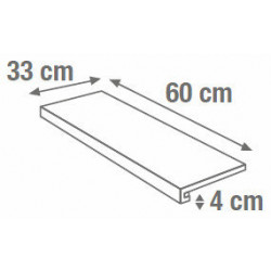 BEIGE G.ONE TOR.SQ. 60X33X4 (SA02G3S) 60х33 Керамогранит
