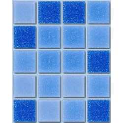 Irida BREEZE PAMIR 32,7x32,7 Стеклянная мозаика