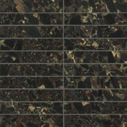 REX I MARMI  MARBLE BLACK MOS.NAT.3X15 (729065) 30X30 Керамогранит