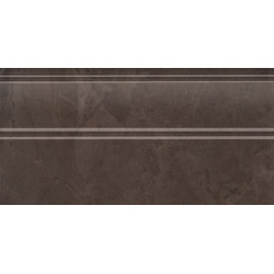 Плинтус Версаль коричневый обрезной 15х30  (FMA017R)